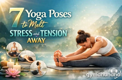 7 Yoga Poses to Melt Stress and Tension Away