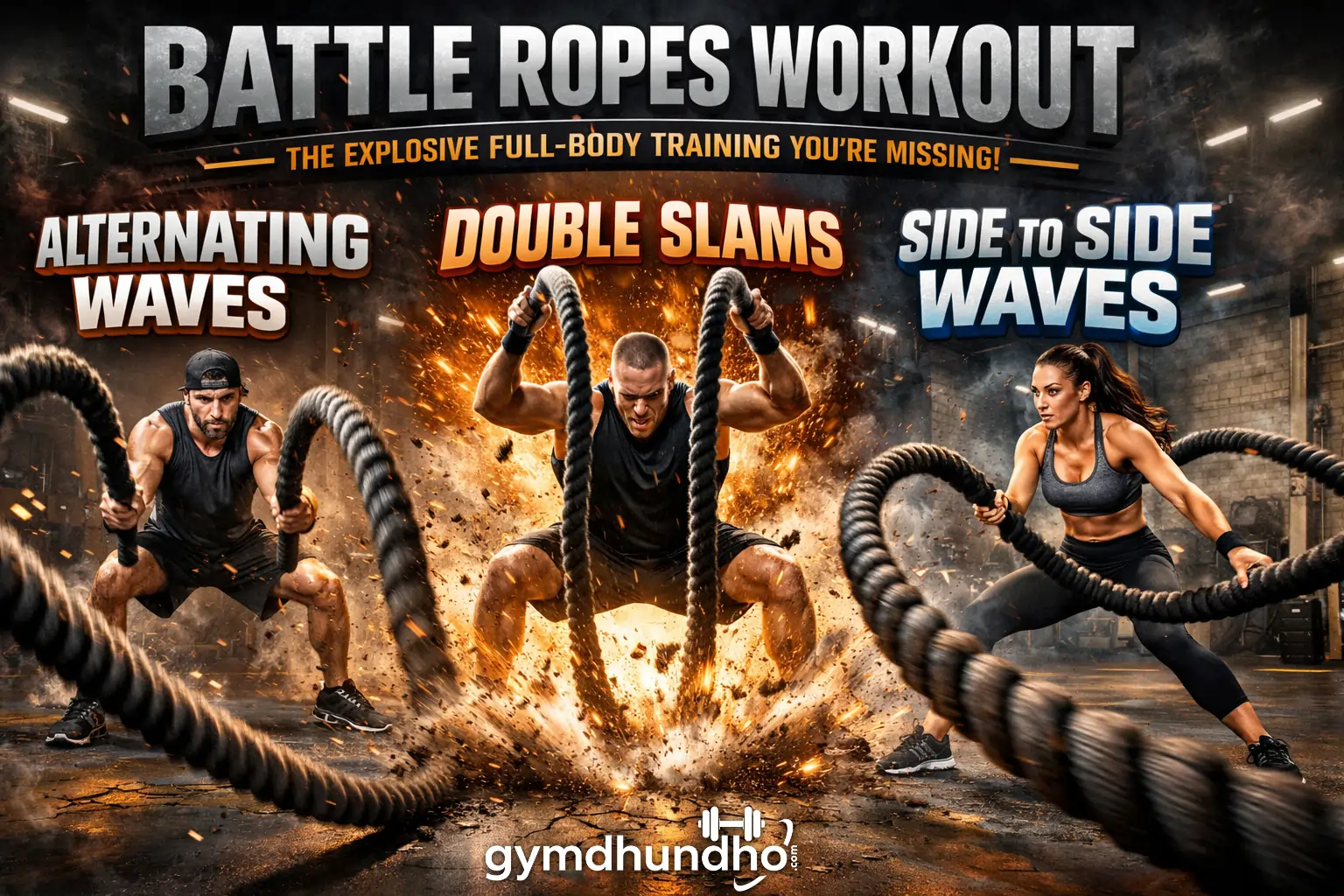 Battle Ropes Workout_ The Explosive Full Body Training You’re Missing