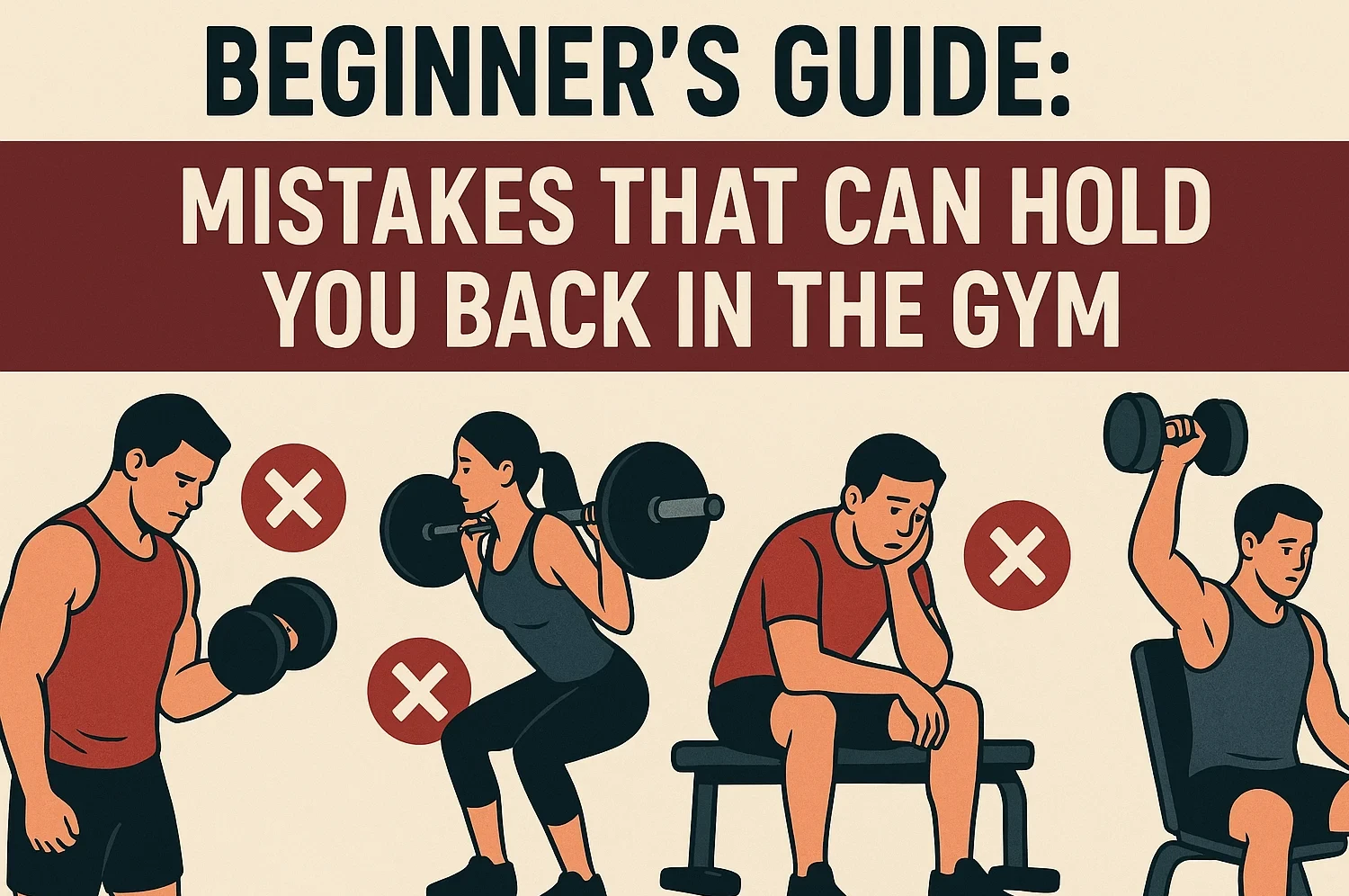 Beginner’s Guide: Mistakes That Can Hold You Back in the Gym