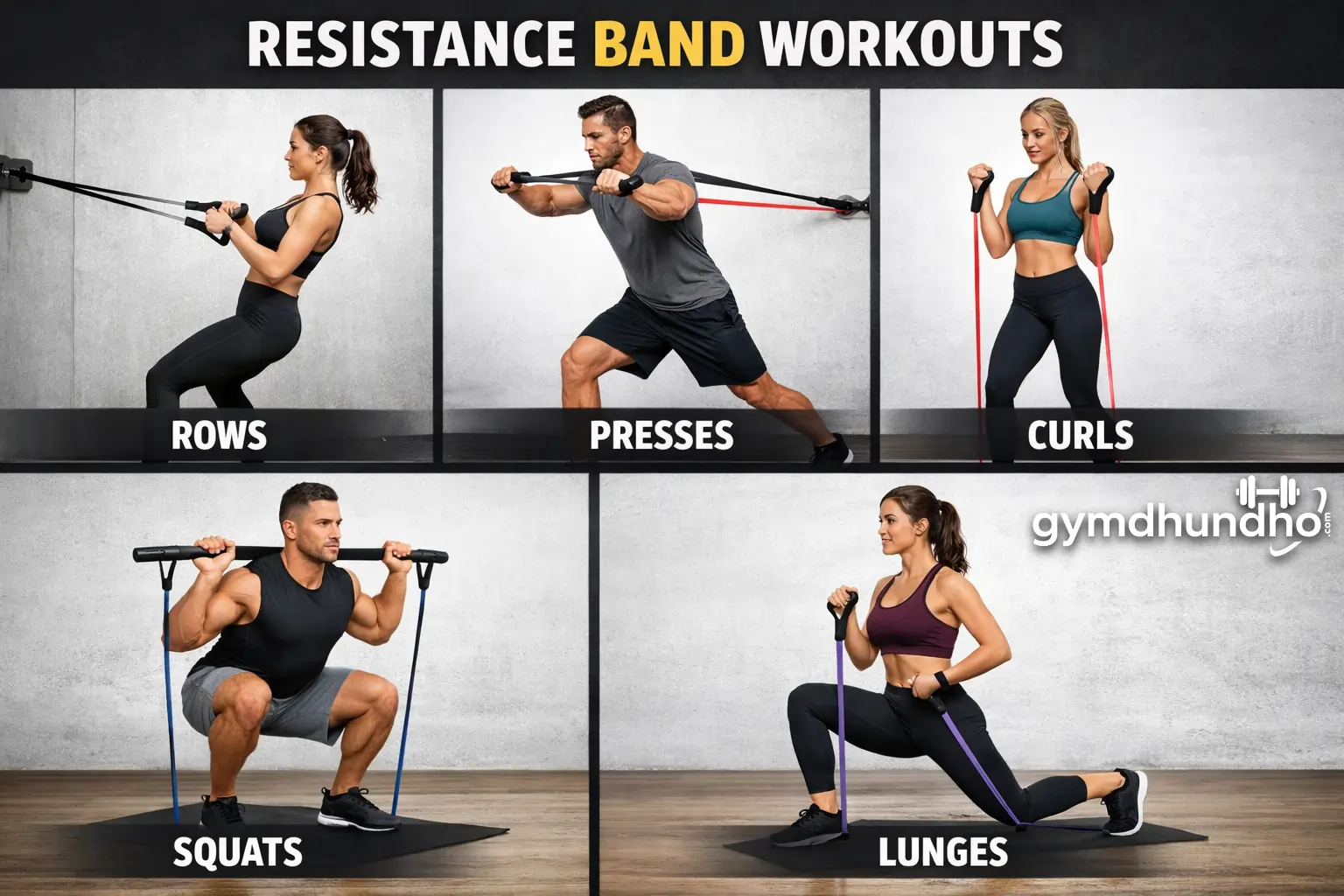 Resistance Band Workouts That Train Your Whole Body Anywhere