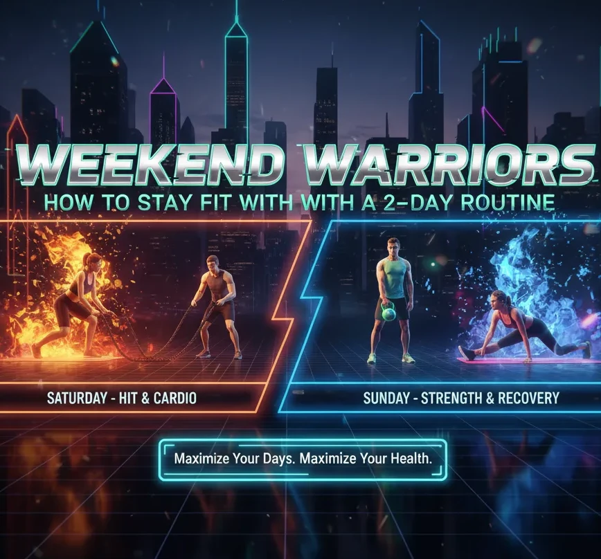 Weekend Warriors: How to Stay Fit With a 2-Day Routine